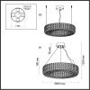 Люстра подвесная Odeon Light Panta (Панта) 4927/52L
