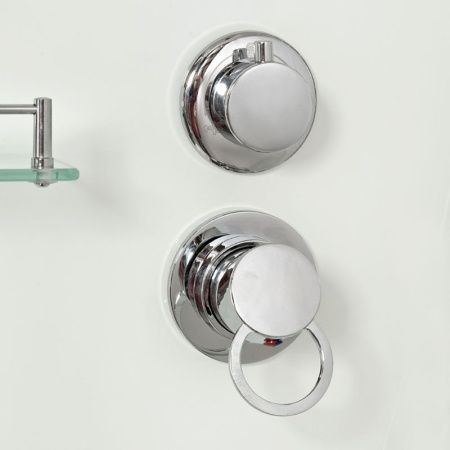 Душевая кабина AvaCan V8015 80х80 квадратная с крышей ориентация универсальная