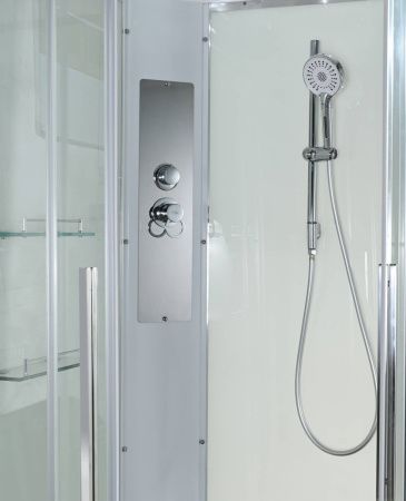 Душевая кабина AvaCan K K2010N 100х100 прямоугольная без крыши ориентация универсальная