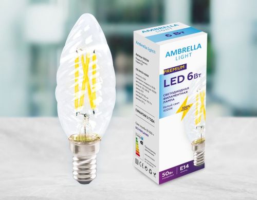 Лампа светодиодная Ambrella Light Filament (Филамент) 202124 - фото 3