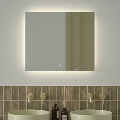 Зеркало с подсветкой Defesto GLOW DF 2506SH 70x60 - фото 3