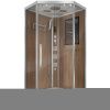Душевая кабина Niagara Luxe 7717WD 100х100 пятиугольная с крышей ориентация универсальная