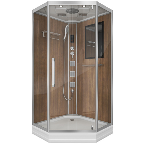 Душевая кабина Niagara Luxe 7717WD 100х100 трапеция