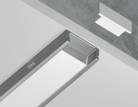 Алюминиевый накладной профиль Ambrella Light Alum Profile (Алум Профиле) GP1700AL