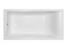 Ванна из литьевго мрамора Эстет Дельта ФР-00000639 150х75 пристенная прямоугольная