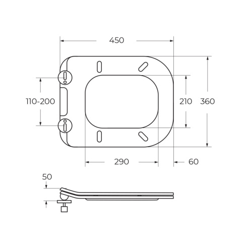 Крышка сиденье для унитаза BelBagno  BB903SC - фото 2