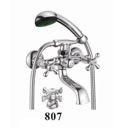 Смеситель для ванны D-Lin D130807 настенный хром