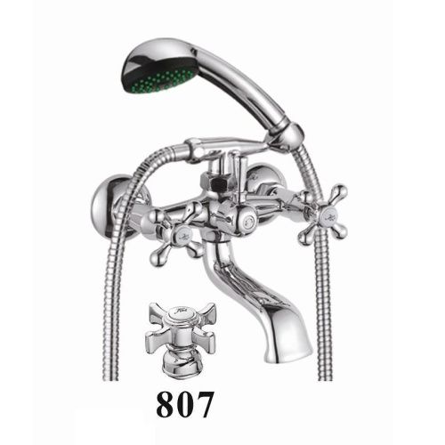 Смеситель для ванны D-Lin D130807 настенный хром - фото 2