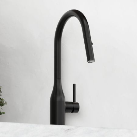 Смеситель для кухни Sancos Grand SC4002MB на мойку черный