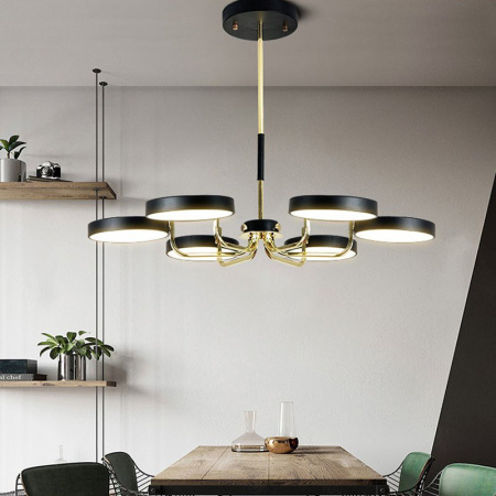 Люстра на штанге ImperiumLoft Tavis (Тавис) 229001-26