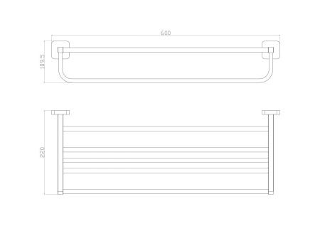Полотенцедержатель Wonzon & Woghand Still WW-6681