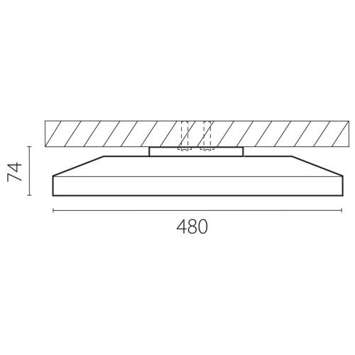 Настенно-потолочный светильник Lightstar Arco Eco (Арцо Ецо) 225751 - фото 3