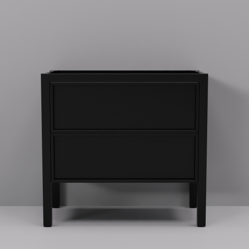 Тумба под раковину ArtDecco Elisa (Элиса) AES09F78S000 90x45x85 напольная цвет черный дуб - фото 2