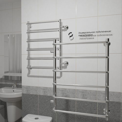 Полотенцесушитель Тругор Идеал Идеал1/ПМ508050 53х80 водяной хром - фото 4