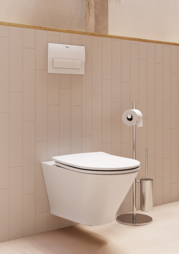 Комплект унитаз с инталляцией и клавишей смыва Roca The Gap 7893105000 - фото 4