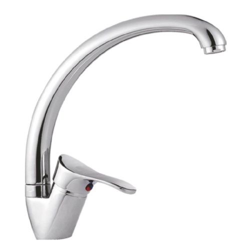 Смеситель для кухни Cron CN4114 на мойку хром - фото 2