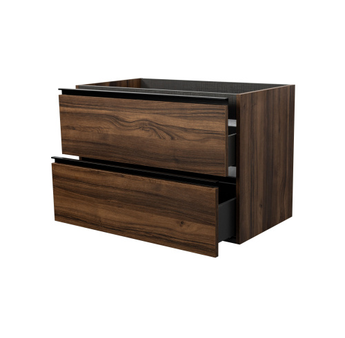 Тумба под раковину Visobath Granada 76579/87602 80х45х55 подвесная цвет орех - фото 5