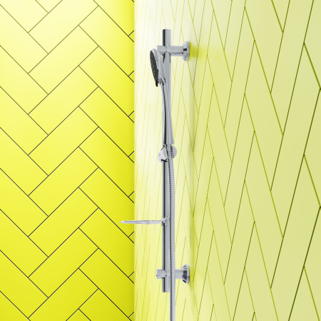 Душевой гарнитур Dorff Norma D0101000 настенный хром/серый