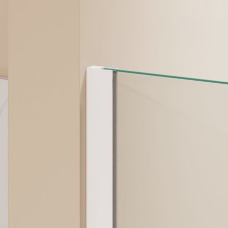 Душевая перегородка RGW Walk In 351005083-15 80х195 стекло прозрачное профиль белый