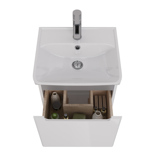 Тумба под раковину LeMark Buno mini LM05BM45T 42,6х35,4х39,2 подвесная - фото 3