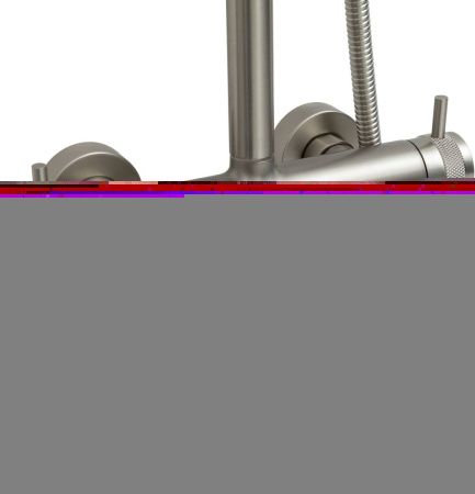 Душевая стойка Allen Brau Priority 5.31A10-BN настенная цвет никель