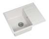 Кухонная мойка Misty Titan TIT-65х51-03 65х51 цвет белый