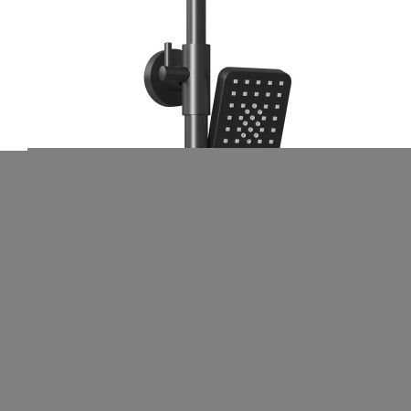 Душевая стойка Grossman Cosmo 500.K35.02.210 настенная цвет черный