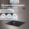Душевой поддон из искусственного камня RGW Stone Tray 16152100-02 100х100 серый без ножек