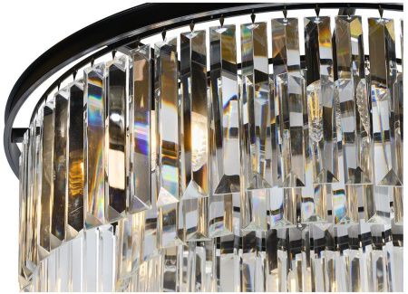 Люстра подвесная iLamp Triumph (Триумпх) 6102-800 BK