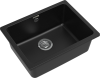 Кухонная мойка Rivelato BERKANA BK-50 nero 55х45 цвет черный