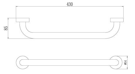 Поручень Savol S-010045