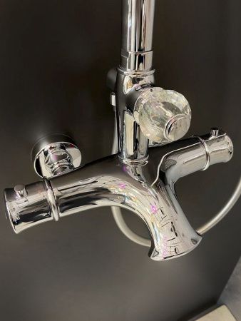 Душевая стойка AltroBagno Beatrice AltroBagnoBeatrice030406Cr настенная цвет хром