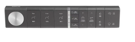 Унитаз-биде подвесной Arrow AKH1051H белый с сиденьем микролифт безободковый каскадный смыв