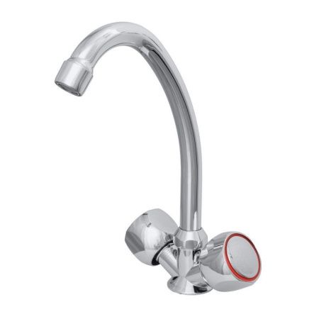 Смеситель для кухни Сантаком StOmega 3310-4 на мойку хром
