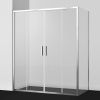 Душевой уголок Wasserkraft Lippe 45S 45S49 150х100 стекло прозрачное профиль хром без поддона