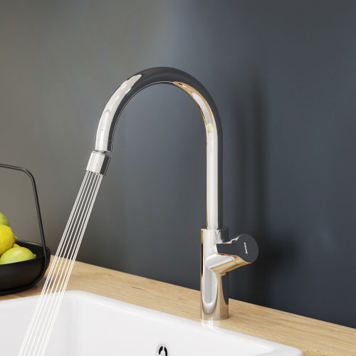 Смеситель для кухни Damixa Eclipse 310722000 на раковину/на столешницу хром без термостата - фото 4