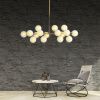 Люстра на штанге Lumina Deco Marsiada (Марсиада) LDP 6033-16 GD