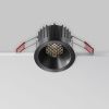Светильник встраиваемый Maytoni Technical Alfa LED DL043-01-15W4K-RD-B-1