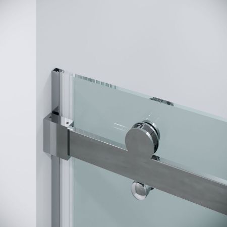 Душевая дверь Grossman Classic 100.K33.04.130.10.00 130х195 стекло прозрачное профиль хром