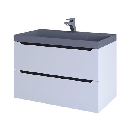 Тумба с раковиной Uperwood Tanos-Classic Quartz 3930421702 80х50 цвет белый