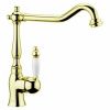 Смеситель для кухни Webert Kitchen Valentino VA920302010 на мойку золото