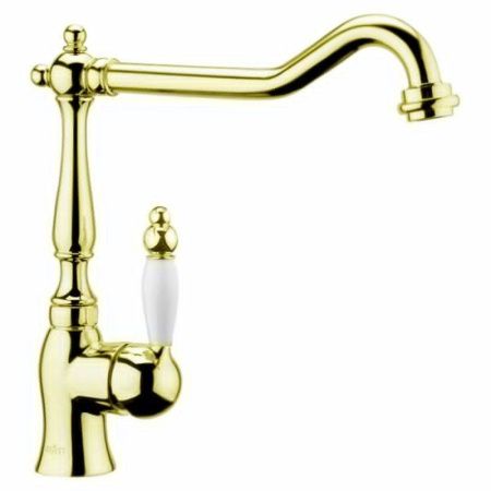 Смеситель для кухни Webert Kitchen Valentino VA920302010 на мойку золото