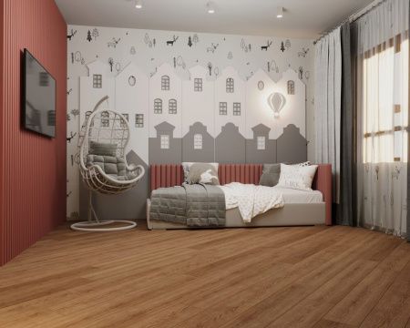 SPC ламинат CronaPlast Wood (Дерево) Плунге Т087334 толщина 0,4 см 43 класс 1200х180