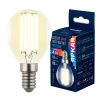 Лампа светодиодная Uniel LED-G45-4W/3000K/E14/CL GLY01TR