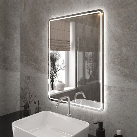 Зеркало с подсветкой Maretti Florenza FL146080P34EL 60х80 подвесное
