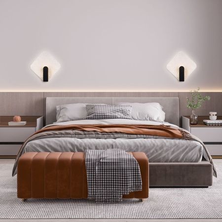 Светильник настенный LED4U L7367-2 BK