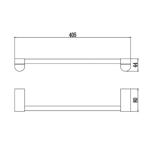 Полотенцедержатель Savol S-407324 - фото 3