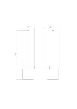 Ершик Wonzon & Woghand Carbon WW-7729