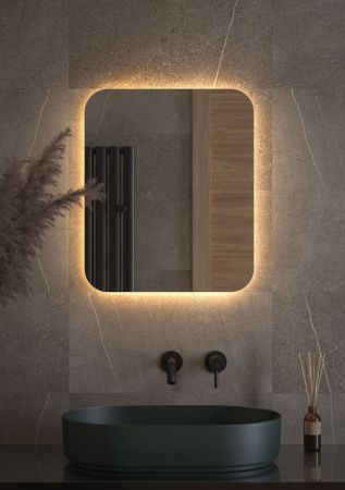 Зеркало с подсветкой Defesto OPTI DF 2813 50х60 подвесное