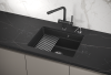 Кухонная мойка Granula Kitchen Space 5501U, ЧЁРНЫЙ 55х45 цвет черный поверхность матовая